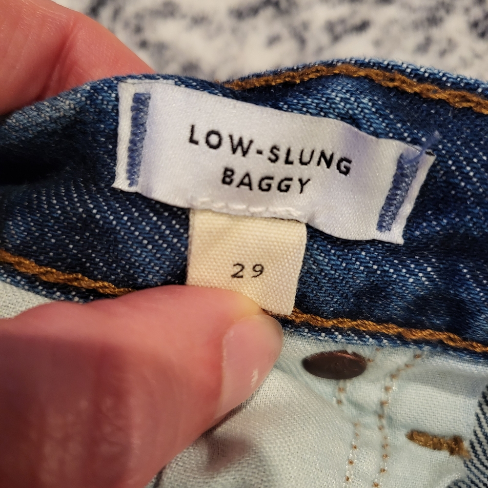 Madewell Low-Slung Baggy Women's Jeans - Picture 4 of 6